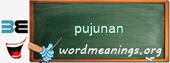 WordMeaning blackboard for pujunan